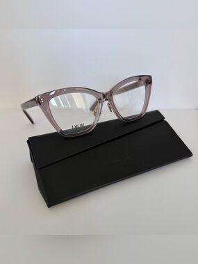 NEW!!! Christian Dior women eyeglasses DiorMidnightO B1F 6400 Authentic
